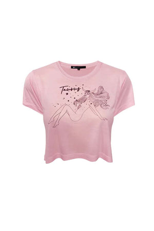 Taurus Crop Baby Tee